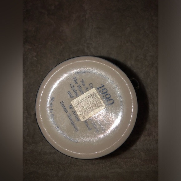 Budweiser Beer Stein Mug 1990 Budweiser beer-stein pre-owned - Picture 6 of 14